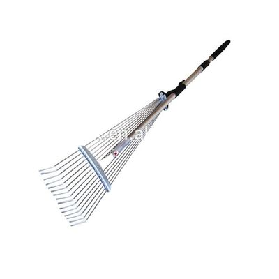15T manico di alluminio Regolabile Rake in acciaio Ideale per il fai da te Grade compiti di giardinaggio