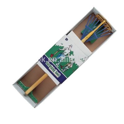 10pcs attrezzi da giardino set con manico di legno lungo supporto multifunzionale e personalizzato