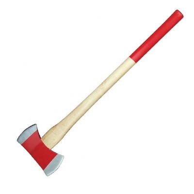 Fatto A620HP Forgiato Double Bit Felling Axe con maniglia di legno 900mm