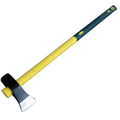 Acciaio ad alto tenore di carbonio A621WHD Ascia di taglio forgiata con manico a rivestimento di plastica lungo
