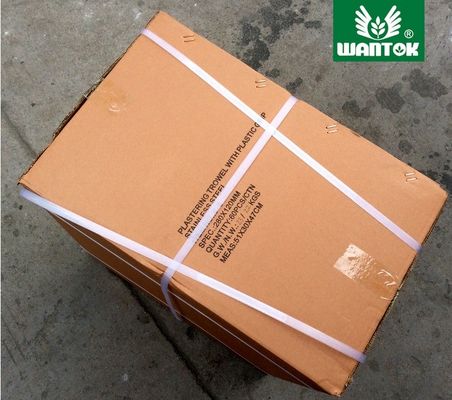 Testa di intonaco in acciaio inossidabile quadrata 280x130 mm Dimensione per un intonaco rapido e facile