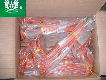 Strumento da costruzione Masson Mud Pin in verde con finitura di vernice da forno e colore personalizzato